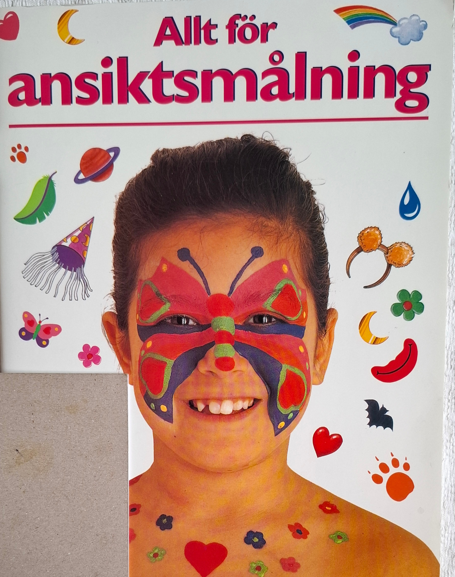 Bok för ansikts målning