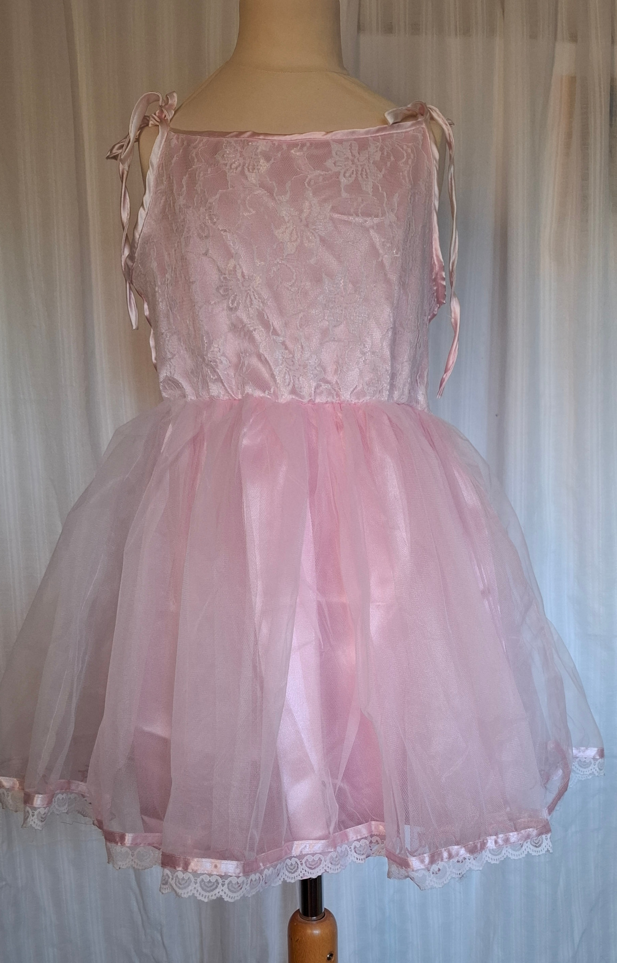 Rosa ballerina klänning